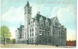 USA, Post Office & Government Building, Milwaukee, Wisconsin, Early 1900s Unused Postcard [P8649] - Milwaukee