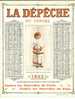 Calendrier Supplément De La Dépèche Du Centre - Tours - 1933 - Pierrot - Grand Format : 1921-40