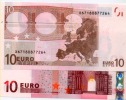 EURONOTES BANCONOTA BILLET DA 10 EURO X GERMANIA E005D3 FDS UNC - 10 Euro