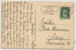 GERMANY - 1929 POSTCARD OPERNHAUS - Fancy Automatic Cancel Frankfurt An Main älteste Deutsche Messe - Beethoven Stamp - Maschinenstempel (EMA)