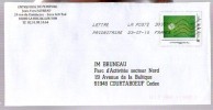 France Lettre Entreprise Favreau La Roche Sur Yon PAP MonTimbreàMoi La Poste 39057A 23-07-2010 - Otros & Sin Clasificación