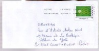 France Lettre PAP MonTimbreàMoi La Poste 23415A 31-01-2011 - Sonstige & Ohne Zuordnung