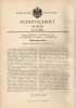 Original Patentschrift - F. Beny In Oppenheim Und Münster , 1900, Abschlakungsvorrichtung , Feuerungsanlage , Heizung !! - Tools