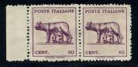 LUPA CAPITOLINA /  1944 DOPPIA STAMPA !!!  (ref T1072) - Mint/hinged