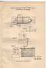 Original Patentschrift - Vorrichtung Für Rollvorhänge ,1901,W. Dugins In Kew , Australien !!! - Architektur