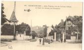 CPA  CHAMPIGNOLLES ALLEE THERESE AVENUE GILBERT ANIMATION AVION   94 VAL DE MARNE - Sonstige & Ohne Zuordnung