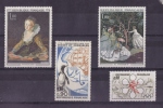 LOT DE TIMBRES(ANNEE 1972) N* 1702/1703/1704/1705 NEUF** - Collections