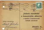 Tarjeta Privada OLOMOUC 1935, Checoslovaquia, - Briefe U. Dokumente