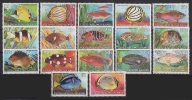 COCOS Iles // Poissons Tropicaux // 17v Neufs // Mnh - Cocos (Keeling) Islands