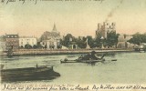 ROCHESTER CASTLE & CATHEDRAL FROM THE RIVER - Rochester