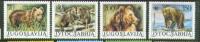 Yugoslavia. WWF. Brown Bears.  MNH Set. SCV = 11.50 - Orsi