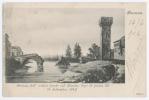 FAENZA, PONTE SUL LAMONE, B/N, F/P, VG 1904   **//** - Faenza