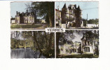 Carte 1950 YERRES MULTIVUES : Châteaux De La Grange ,Beauregard ,la Grange Aux Bois - Yerres