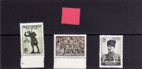 TURCHIA - TURKÍA - TURKEY 1962 BATTAGLIA - BATTLE OF DUMLUPINAR  SERIE COMPLETA MNH - Unused Stamps
