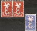 NETHERLANDS - 1959 EUROPA SET OF 2 USED   SG 882/3 - Used Stamps