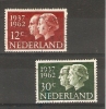 NETHERLANDS - 1962 SILVER WEDDING SET OF 2 USED   SG 919-20 - Gebraucht