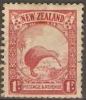 NEW ZEALAND - 1935 KIWI 1d RED USED  SG 557 - Oblitérés