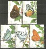 HONG KONG 2007 - Papillons - Série De 5V NEUFS ** - Unused Stamps