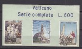 Z1740 - VATICANO SASSONE N°453/55 - VATICAN Yv N°473/75 - Oblitérés