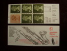 GB BOOKLETS 1987 FOLDED £1 MUSICAL INSTRUMENTS Series MINT And COMPLETE. - Carnets