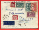 ALGERIE LETTRE TAXEE DU 23/12/1938 DE ALGER SECTION AVION POUR PARIS FRANCE - Lettres & Documents