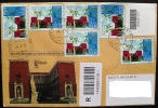 ITALIA ITALY REPUBBLICA 2012 Busta Viaggiata Raccomandata  GIULIO ONESTI ** Philatelic Cover MNH - 2011-20: Cartas & Documentos