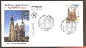 FDC  2012 - Copenhague-Le Château De Rosenborg - 1er Jour Le 23.03.2012 à  75 Paris - 2010-2019