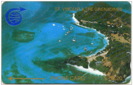 ST.VINCENT & THE GRENADINES-  2CSVC-EC&20 - San Vicente Y Las Granadinas