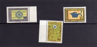 TURCHIA - TURKÍA - TURKEY 1965 CENTO TELECOMMUNICATION - TELECOMUNICAZIONI SERIE COMPLETA MNH - Unused Stamps