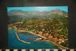 CP 06- MRNTON  VUE AERIENNE DU NOUVEAU PORT DE PLAISANCE ET GARAVAN NON VOYAGEE - Menton