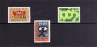 TURCHIA - TURKÍA - TURKEY 1965 CENSIMENTO - CENSUS SERIE COMPLETA MNH - Unused Stamps