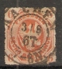 Germany (Preussen) 1861  6pf  (o) Mi.15 - Afgestempeld