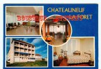 87 - CHATEAUNEUF La FORET - Intérieur De La Maison De Retraite En 4 Vues - Dos Scané - Chateauneuf La Foret