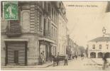CREON - Rue Sadirac - Hôtel Et Café G.DUPUY - Charette Devant La Boucherie - Animé - TTB - Pessac