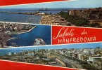 SALUTI DA   MANFREDONIA -   FOGGIA   PUGLIA   VIAGGIATA  COME DA FOTO - Manfredonia