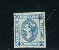 FILATELIA - ITALIA REGNO - 15 C. AZZURRO EFFIGIE VITTORIO EMANUELE  - DIFETTOSO - N° 12 - OCCASIONE GOMMA INTEGRA ** MNH - Mint/hinged