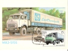 Russia - SSSR / Maxi Card / MAZ 515b / First Day Of Issue - Camions