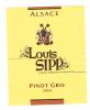 LOUIS  SIPP  PINOT GRIS  ALSACE  2004   ETIKET - White Wines