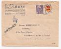 FRANCE - 1953 VF COVER - Marianne De Gandon 5f + Bearn From L. CLAUSE From BRETIGNY-sur-ORGE To PHILADELPHIA - 1945-54 Maríanne De Gandon