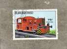 BURKINA-FASO : Locomotives Et Trains : Locomotive De Manoeuvre- Transport - Chemin De Fer - Burkina Faso (1984-...)