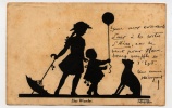 *** SILHOUETTE *** DAS WUNDER ***OMBRE CHINOISE *** ENFANTS ** CHIEN *** ** ILL HANNES PETERSEN *** - Silueta