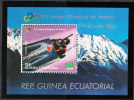 Guinea  Equatoriale   -   1978.  Preol.  " Lake Placid 1980 ".  BF  Perf.  Bob A 2.  MNH, Fresh - Hiver 1980: Lake Placid