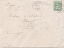 6452# SUISSE Y&T N° 45 HELVETIA ASSISE / LETTRE Obl WEINFELDEN 1881 Pour ECANCOURT Par TRIEL SEINE ET OISE - Brieven En Documenten