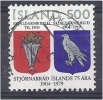 ICELAND 1979 75th Anniv Of Ministry Of Iceland. - 500k - Icelandic Arms To 1904 And 1904–1919 FU - Gebraucht