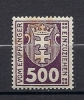 T 13  **  "Armoirie Ecusson Timbre Taxe"   *DANTZIG*     (Allemagne) - Postage Due