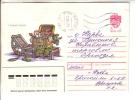 GOOD USSR Postal Cover 1990 - Happy New Year - Covers & Documents