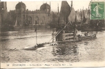 59 Dunkerque - Le Sous - Marin " Phoque " Sortant Du Port  1914 - Submarines