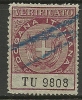 ITALIA ITALIEN ITALY Old Revenue Tax Fiscal Stamp Verificato Dogana Italiana O - Fiscaux