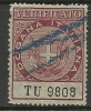 ITALIA ITALIEN ITALY Old Revenue Tax Fiscal Stamp Verificato Dogana Italiana O - Revenue Stamps