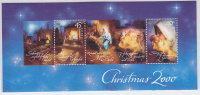 .Australia MNH ** Stamps. Souvenir Sheet. Christmas 2000. Madona, Jesus. (H12a001) - Blocks & Sheetlets